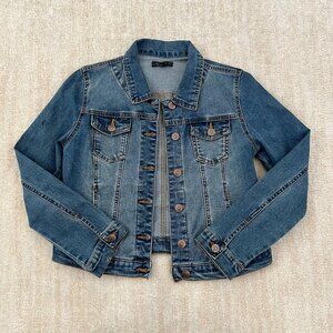 3 for $6 Chocolate USA Blue Jeans Denim Jacket S